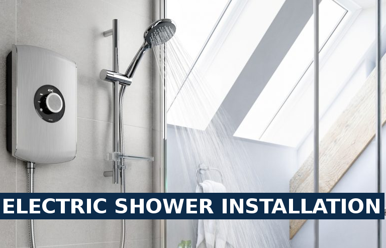 Electric shower installation Mile End